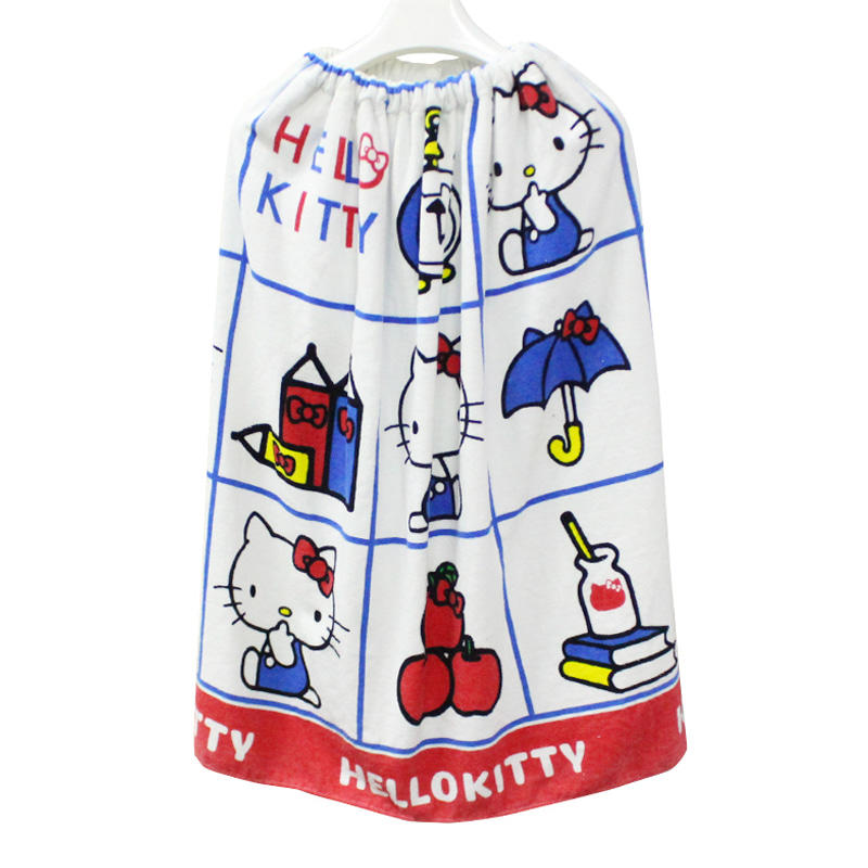 Hello Kitty 印花浴袍